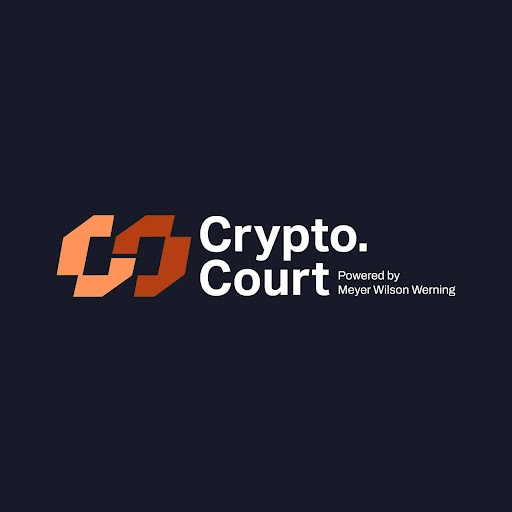 Crypto.court logo, Meyer Wilson Werning's dedicated cryptocurrency fraud recovery platform led by principal Courtney M. Werning
